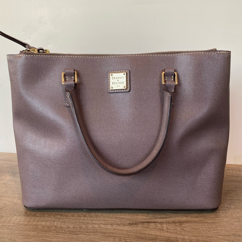 Dooney & Bourke Graphite Tote Satchel